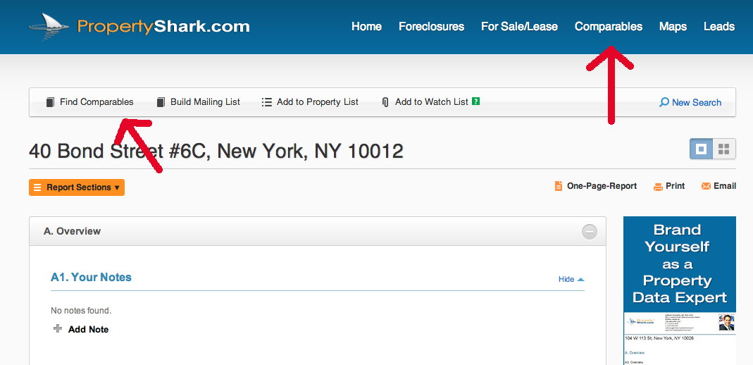 PropertyShark QuickTip Find out how much your apartment is worth